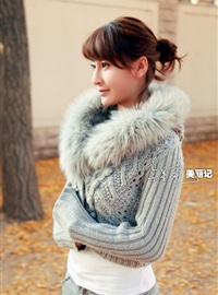2011.11.13 Li Xinglong photography - Beauty - Sagittarius Northern dance girl ginkgo tree(3)